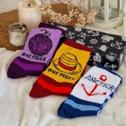 One Piece Socken 3er Set in Geschenkbox
