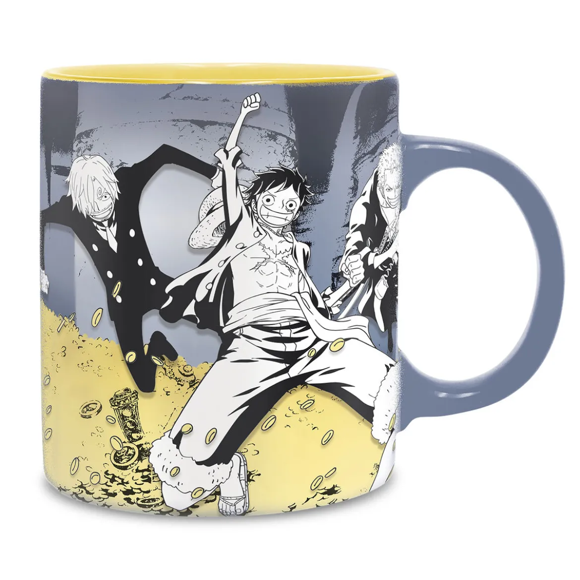 One Piece - Strohhutbande mit Schatz Tasse