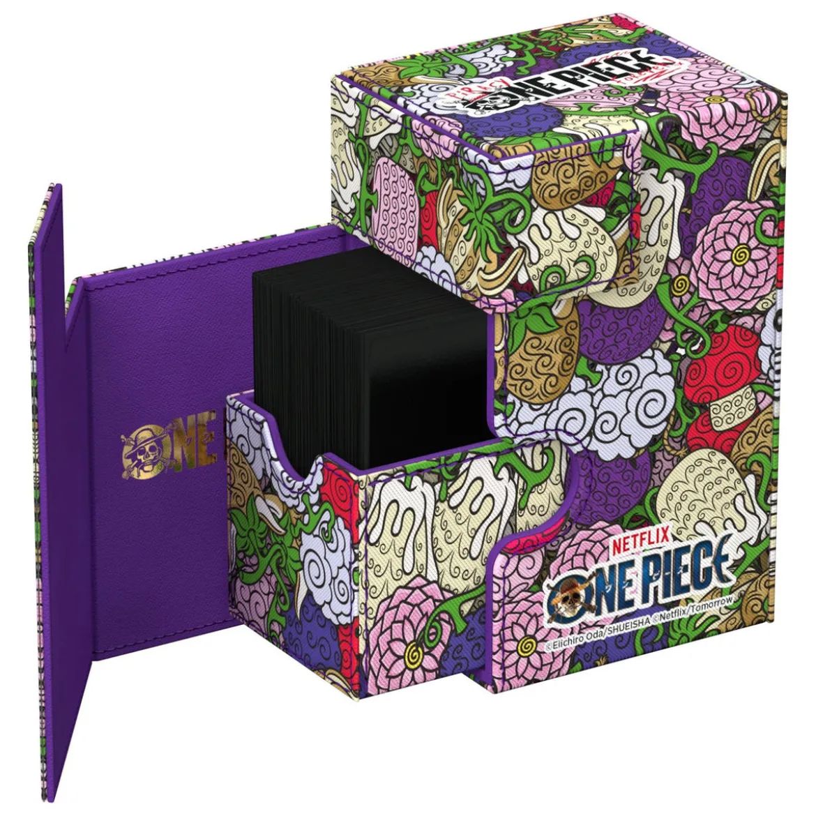One Piece - Teufelsfrüchte Ultimate Guard Flip'n'Tray 80+ Deckbox