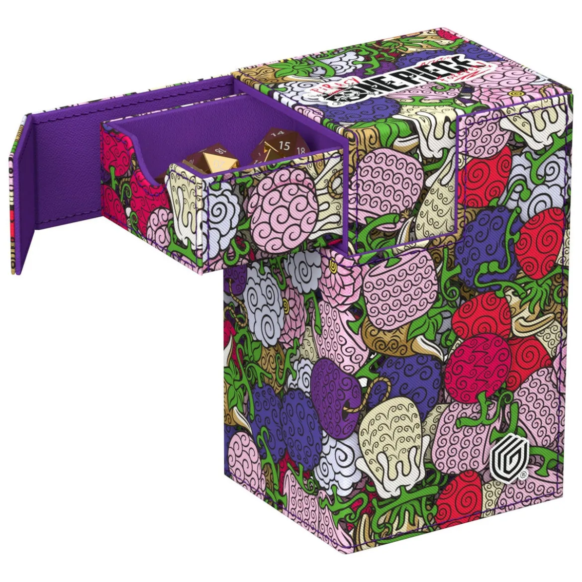 One Piece - Teufelsfrüchte Ultimate Guard Flip'n'Tray 80+ Deckbox