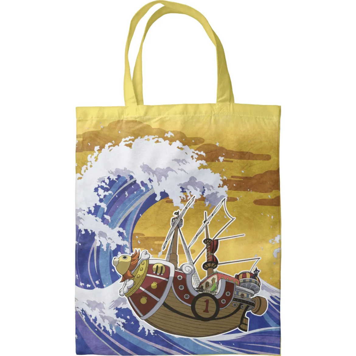 One Piece Tragetasche Gelb 40 x 35 cm