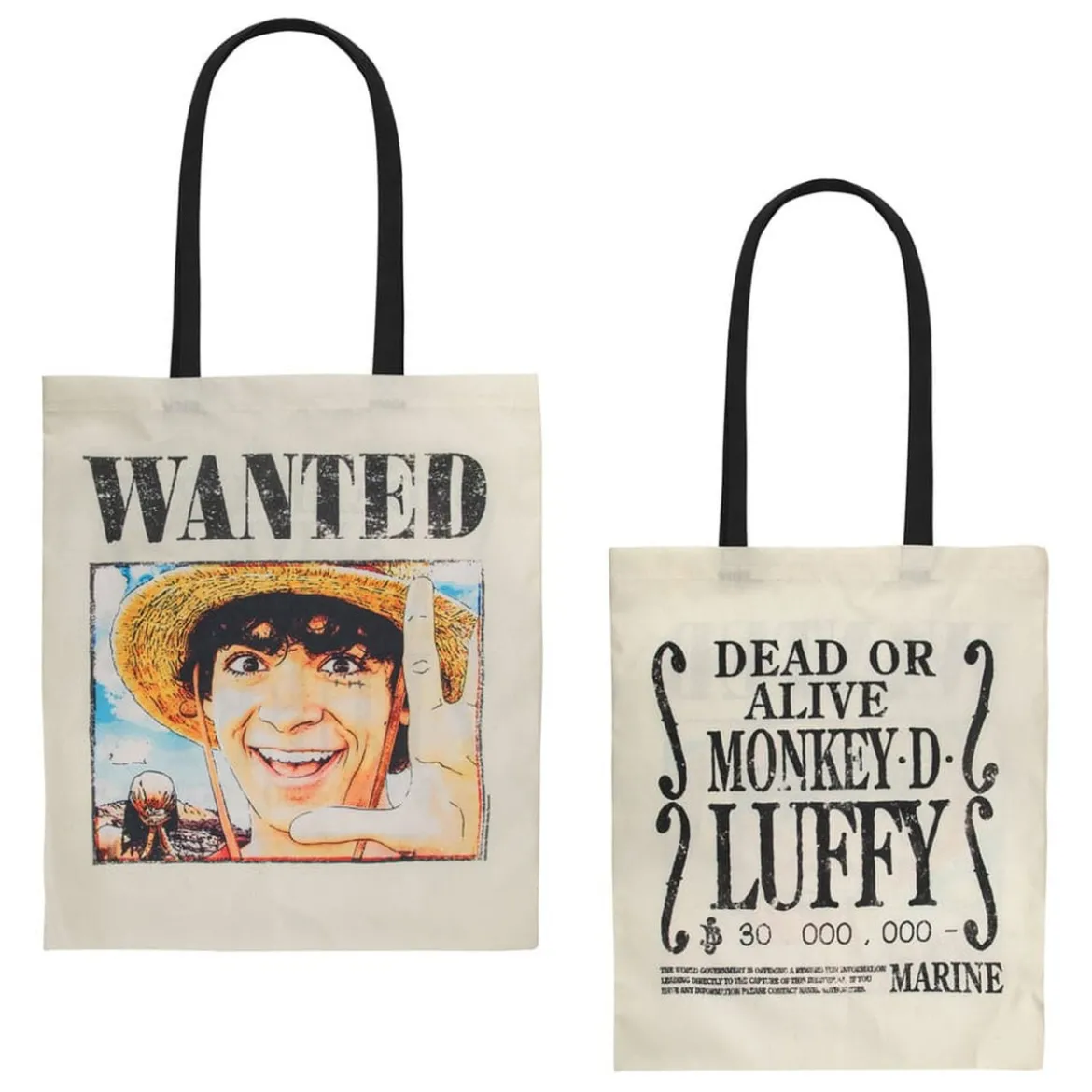 One Piece Tragetasche Wanted Luffy