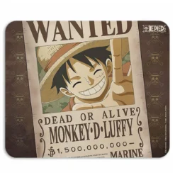 One Piece - Wanted Luffy Mousepad