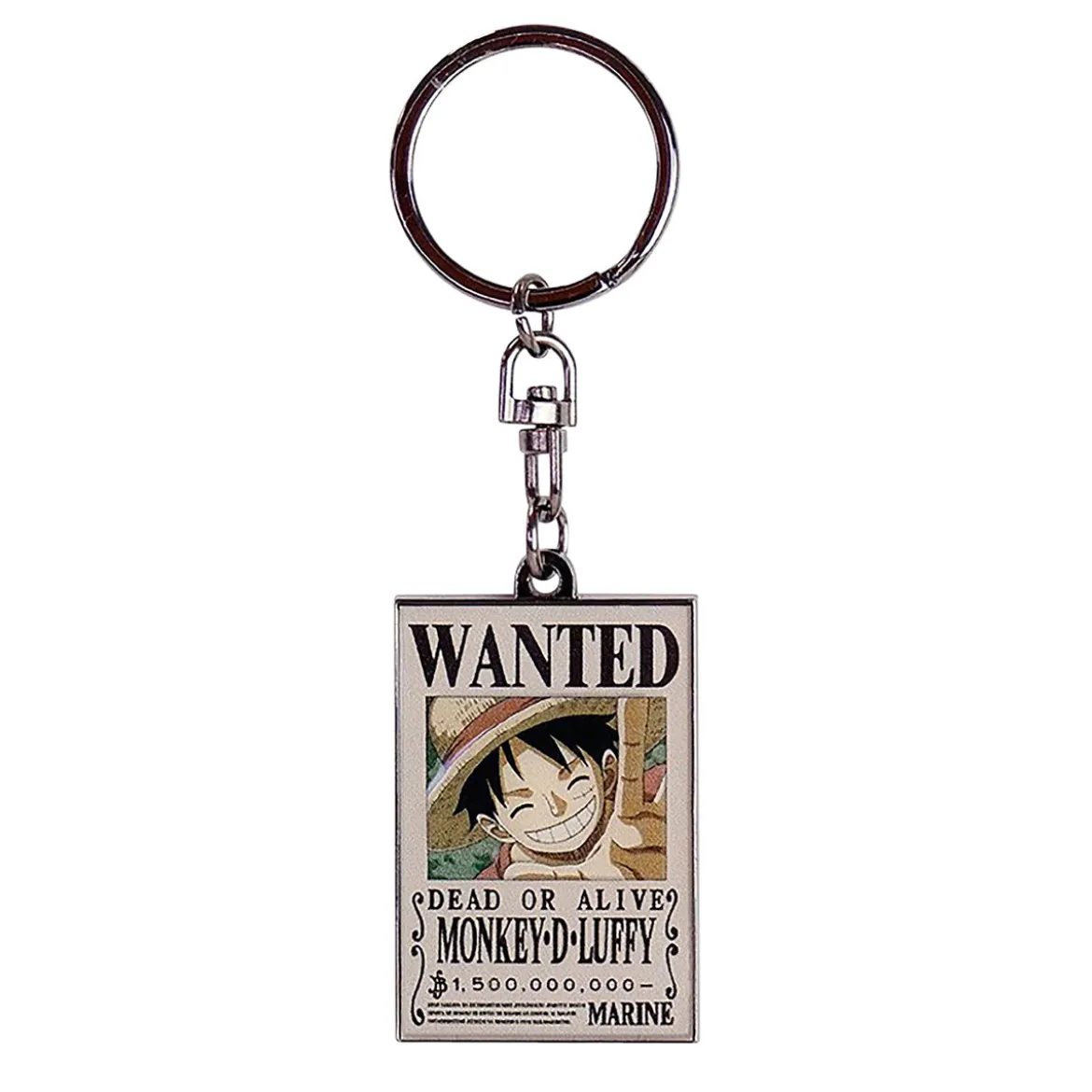 One Piece - Wanted Luffy Schlüsselanhänger