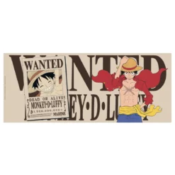 One Piece - Wanted Monkey D. Luffy Tasse