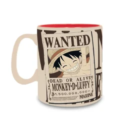 One Piece - Wanted Monkey D. Luffy Tasse