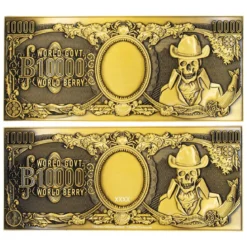 One Piece - 1000 World Berry Metall Banknote Sammler Replik