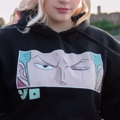 One Piece - Zoro Eyes Hoodie schwarz