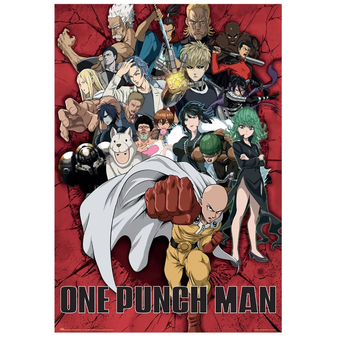 One Punch Man - Heroes Poster