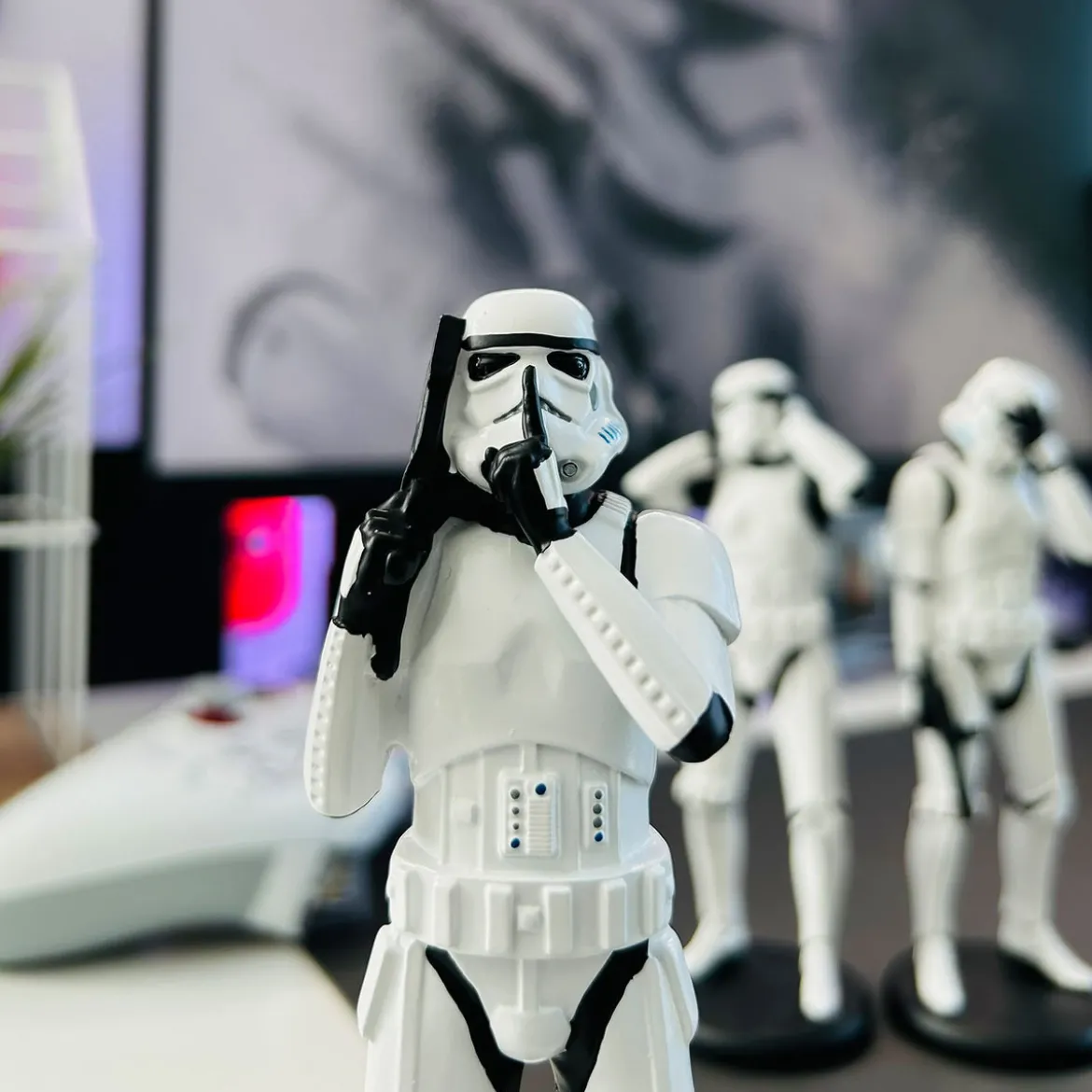 Original Stormtrooper Don't See Hear Speak Figurenset