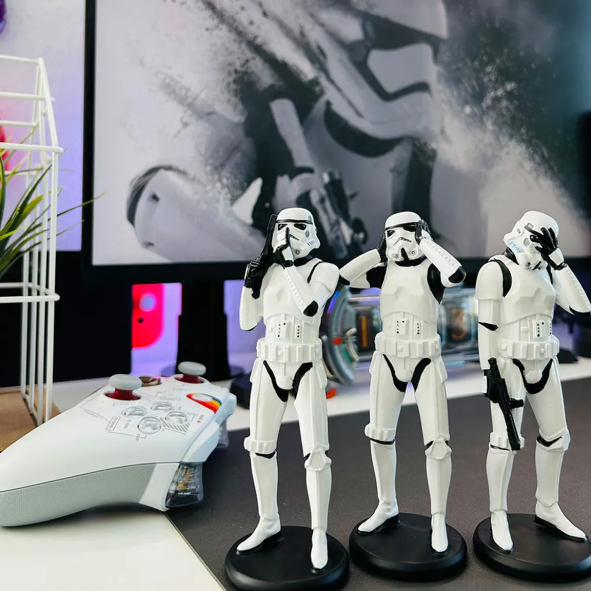 Original Stormtrooper Don't See Hear Speak Figurenset