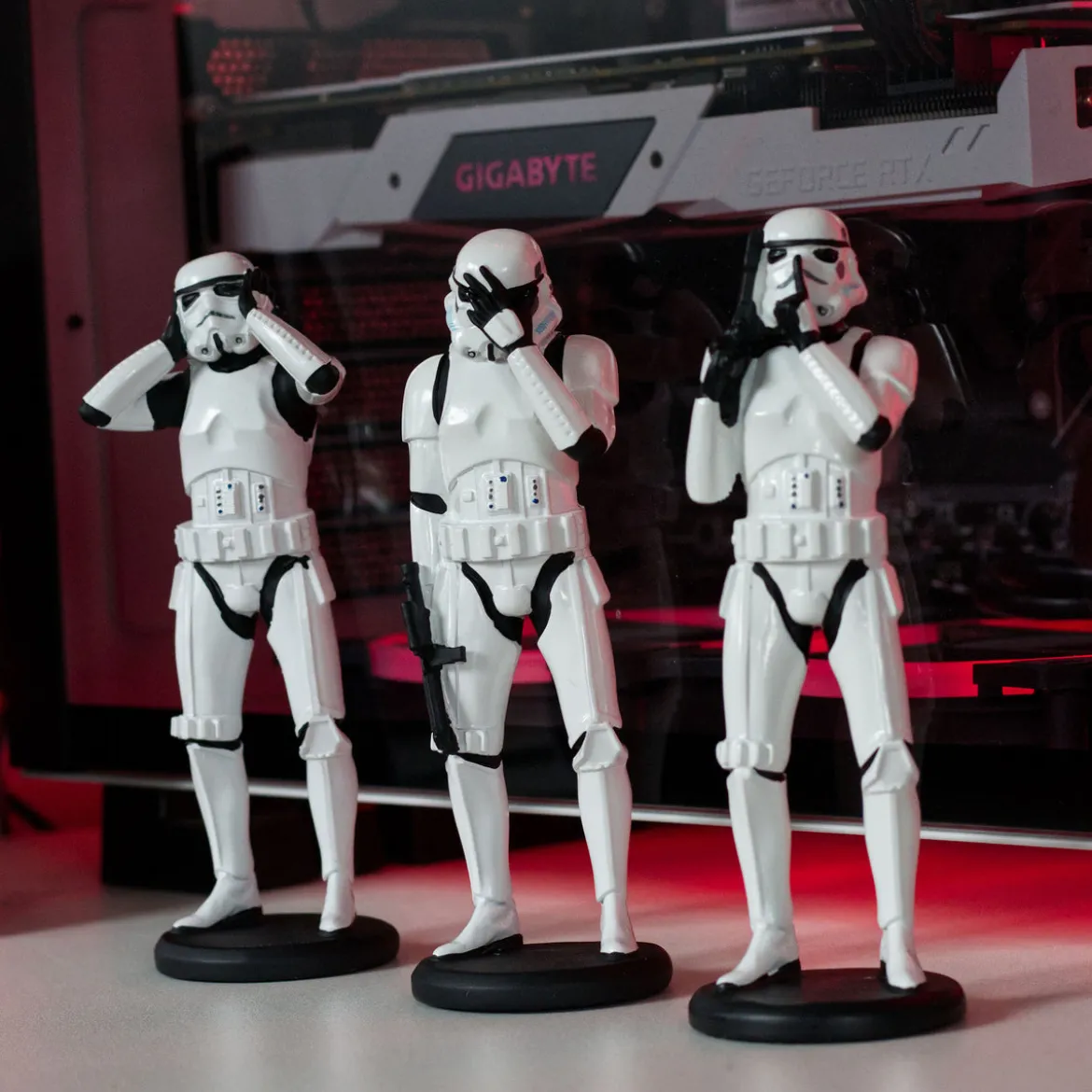 Original Stormtrooper Don't See Hear Speak Figurenset