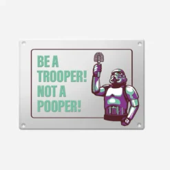 Original Stormtrooper Metallschild