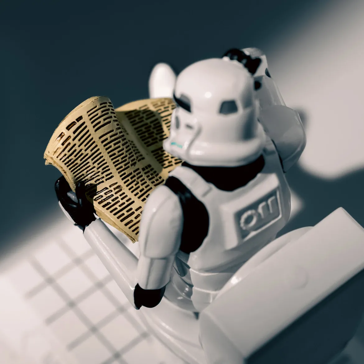 Original Stormtrooper Pooper Figur