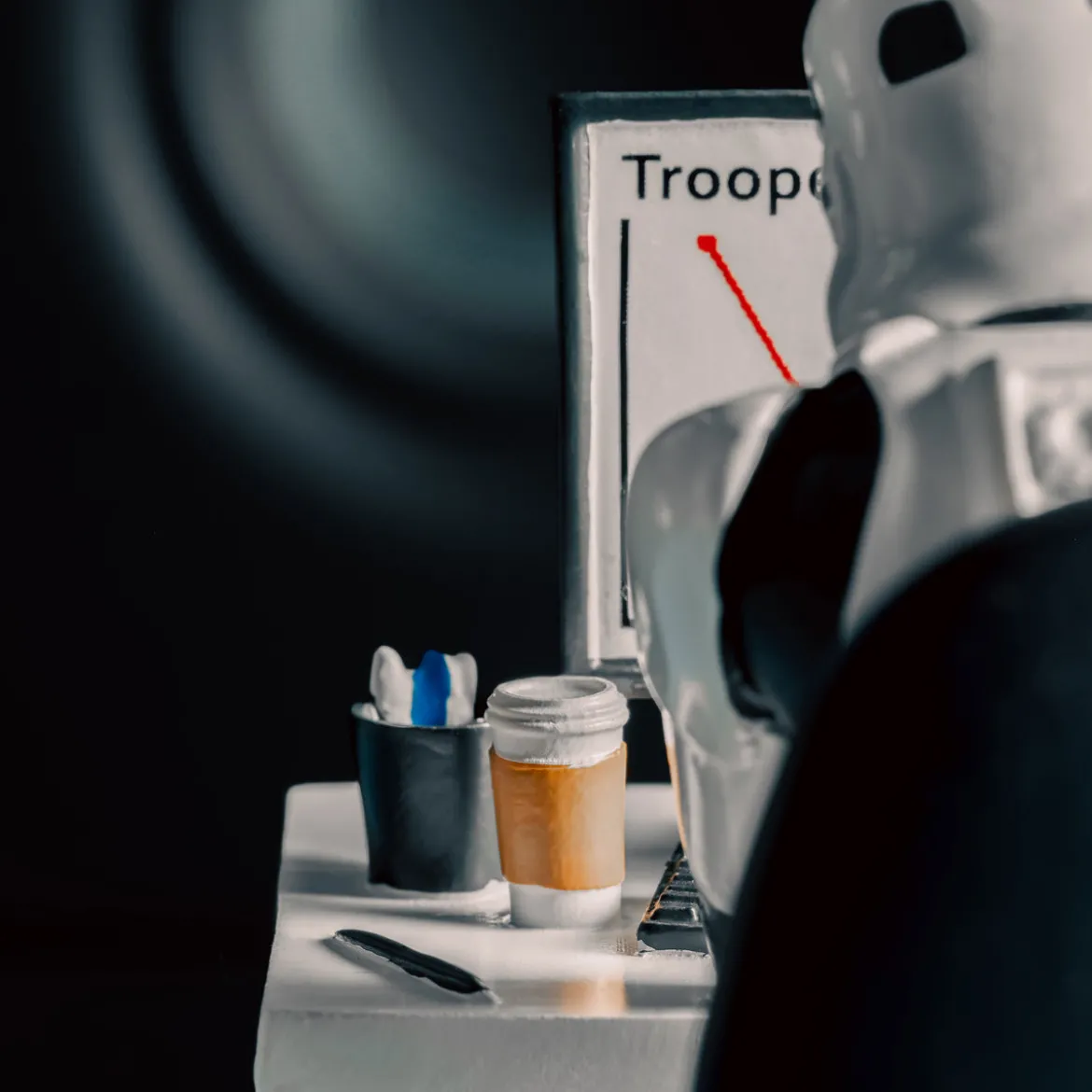 Original Stormtrooper - Slave to the Wage Diorama