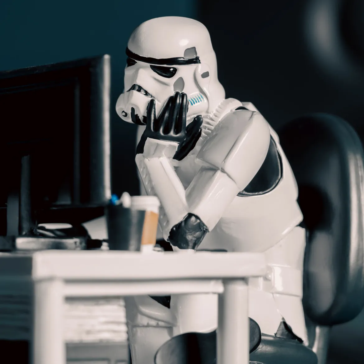 Original Stormtrooper - Slave to the Wage Diorama