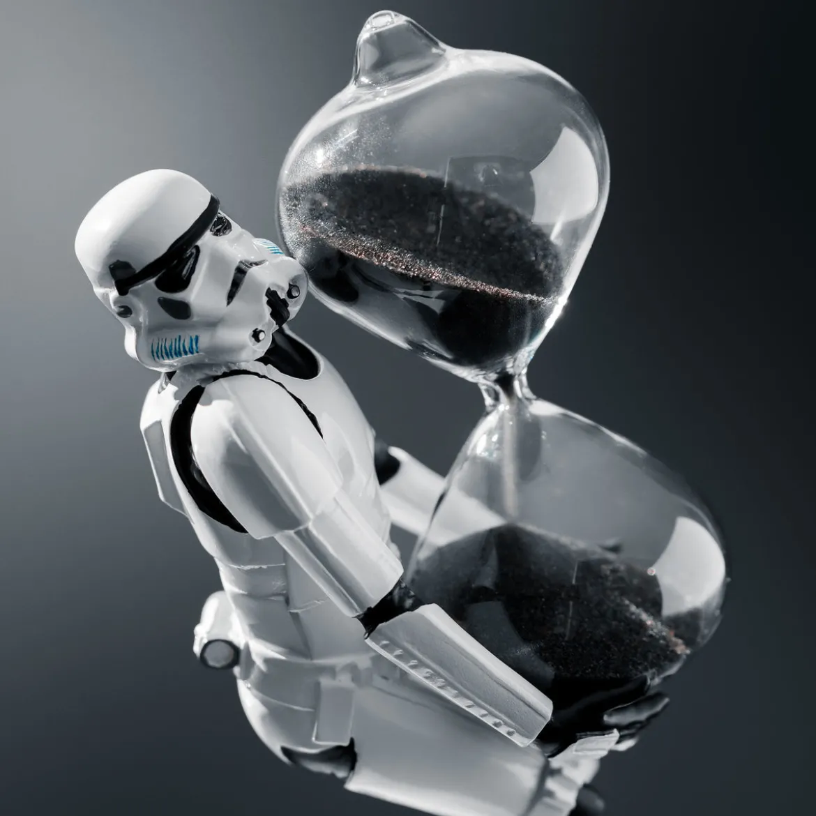 Original Stormtrooper Times Up Figur