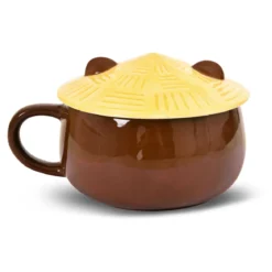 Otter Kawaii Tasse mit Deckel für Anime Fans