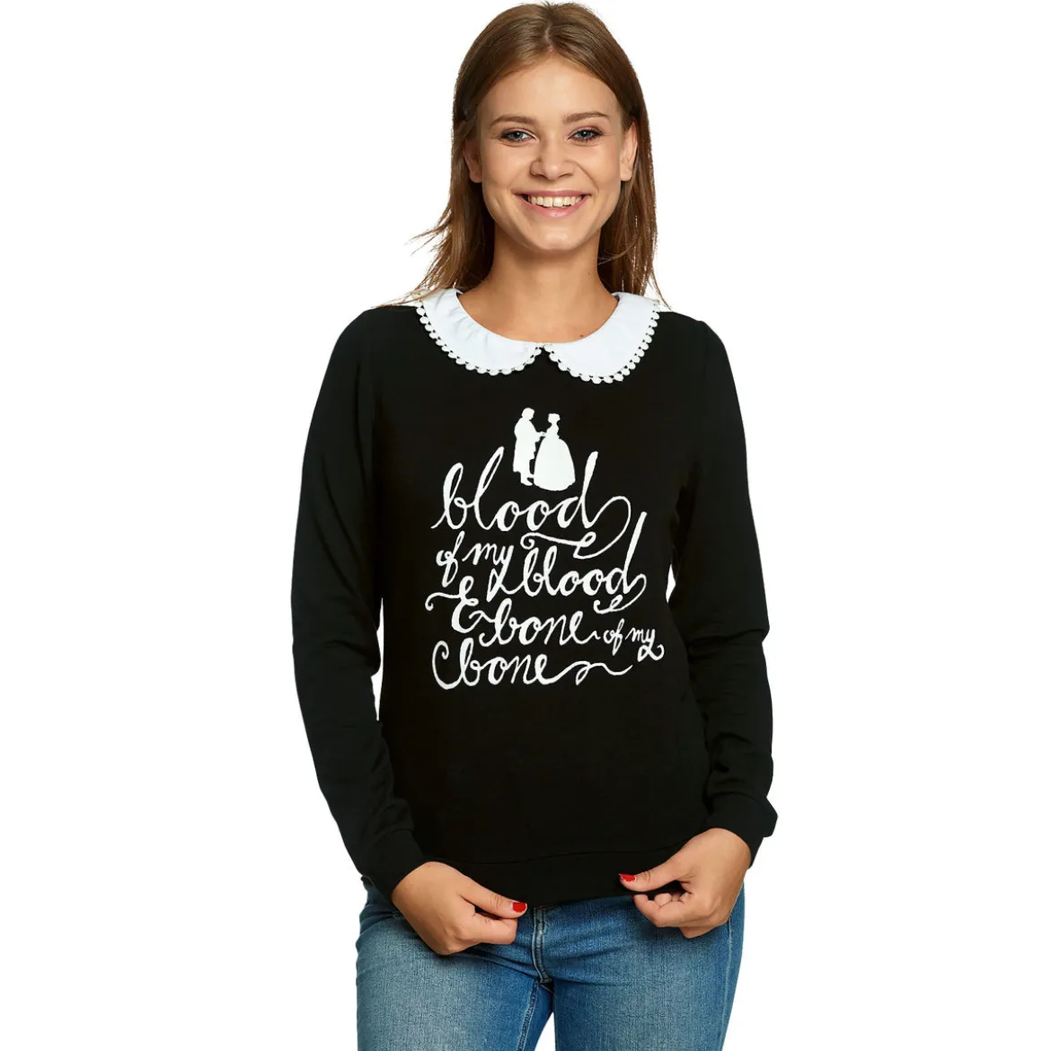 Outlander - Blood Girl Longsleeve Damen schwarz