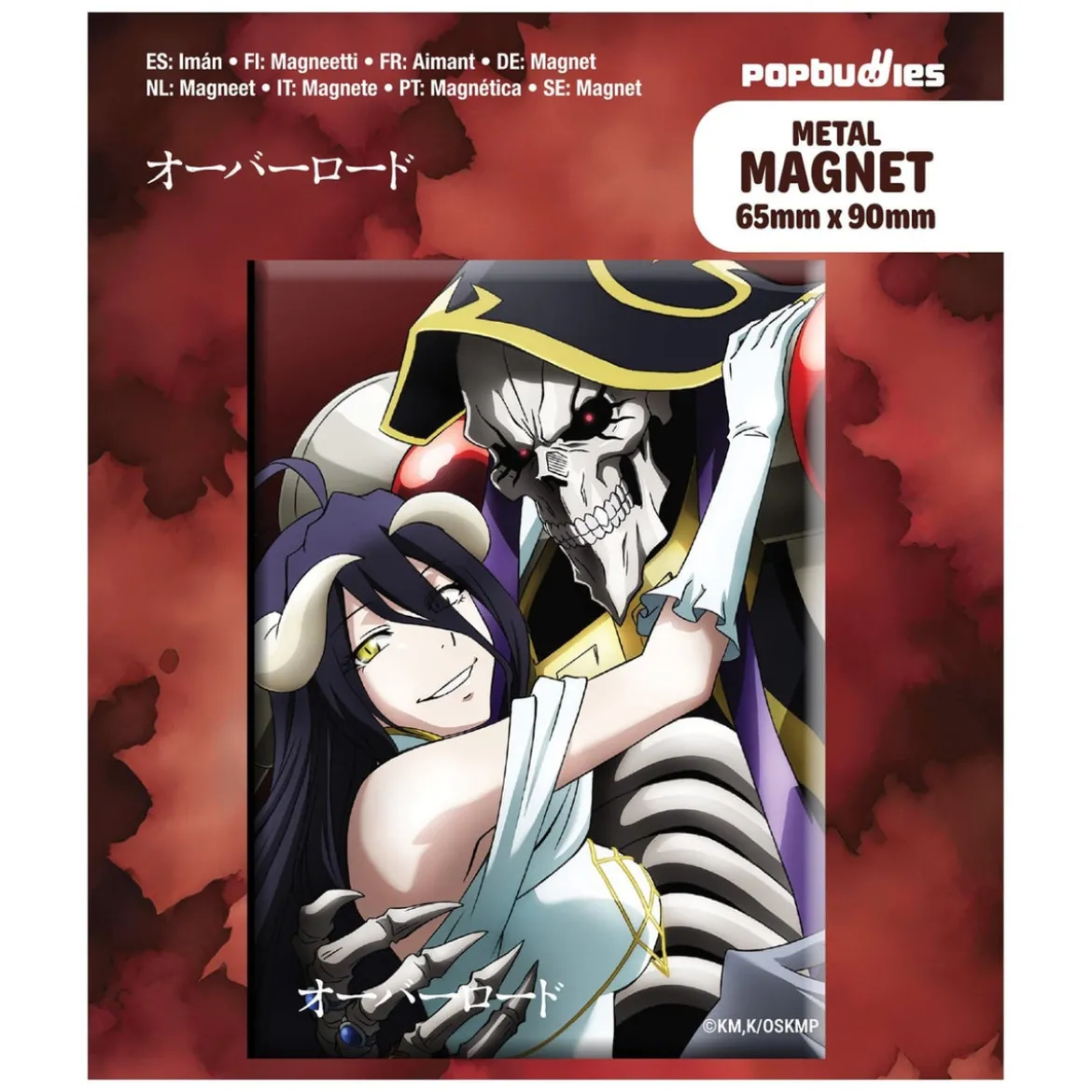 Overlord - Albedo und Ainz Magnet