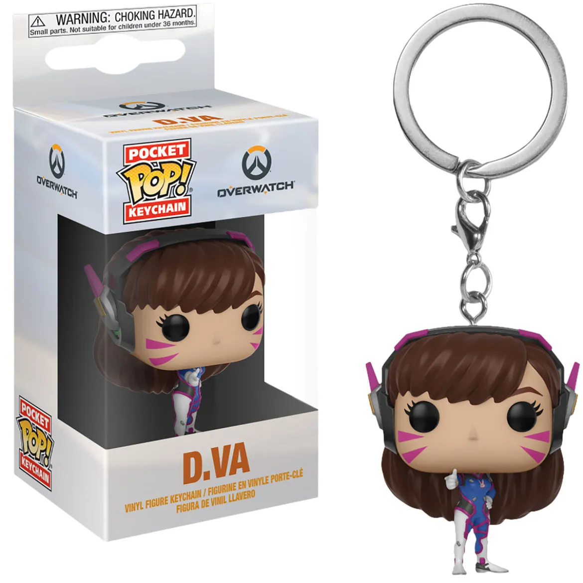 Overwatch - D.VA Funko Pop Schlüsselanhänger