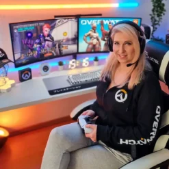 Overwatch - Logo Kapuzenjacke schwarz