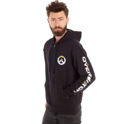 Overwatch - Logo Kapuzenjacke schwarz
