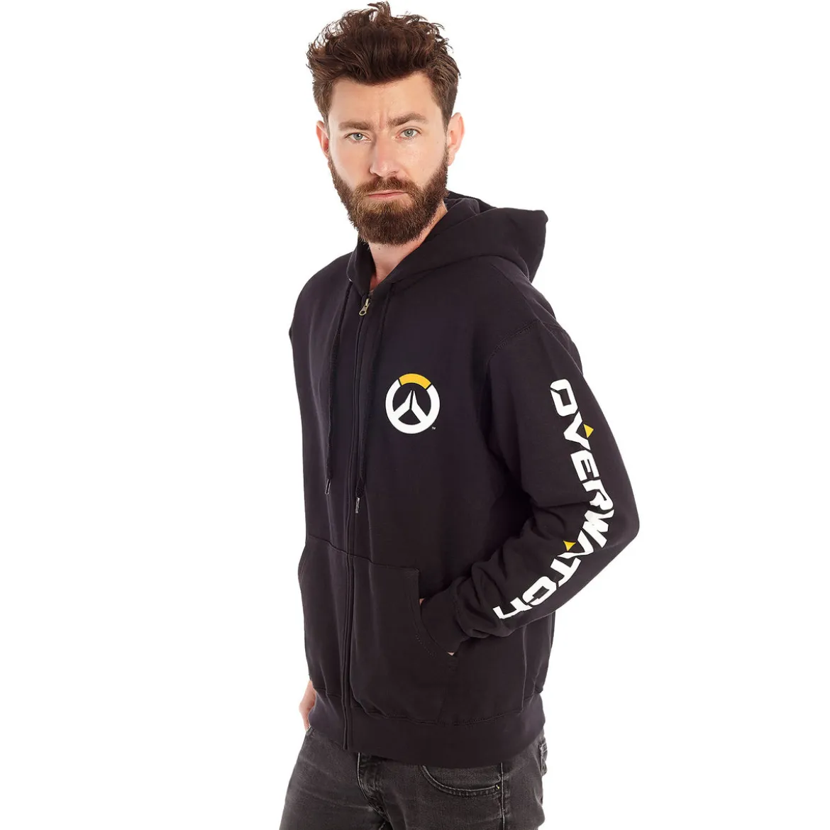 Overwatch - Logo Kapuzenjacke schwarz