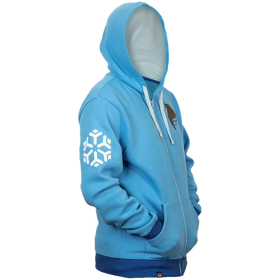 Overwatch - Mei Ultimate Kapuzenjacke blau