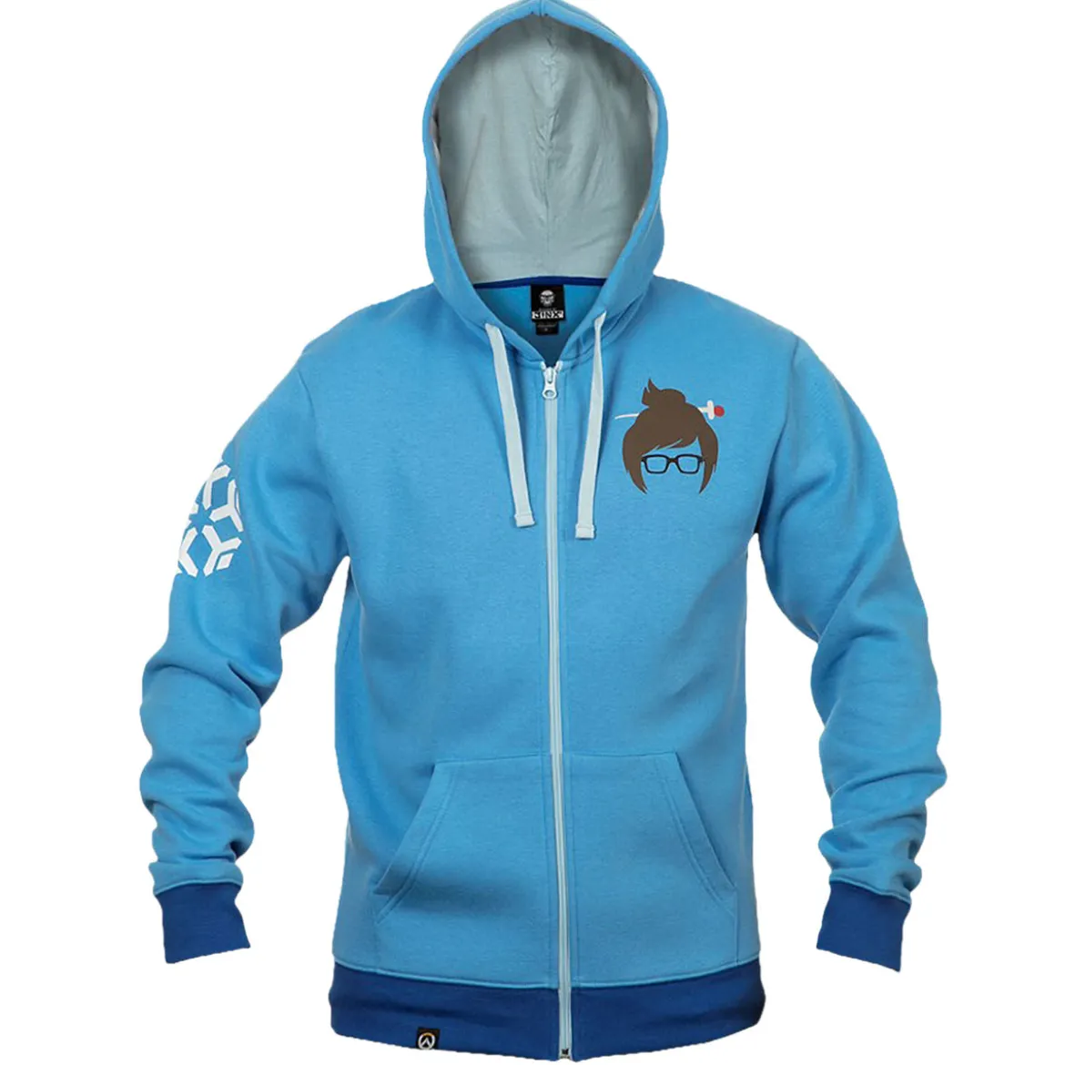 Overwatch - Mei Ultimate Kapuzenjacke blau