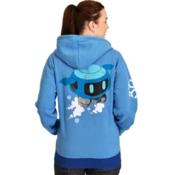 Overwatch - Mei Ultimate Kapuzenjacke blau