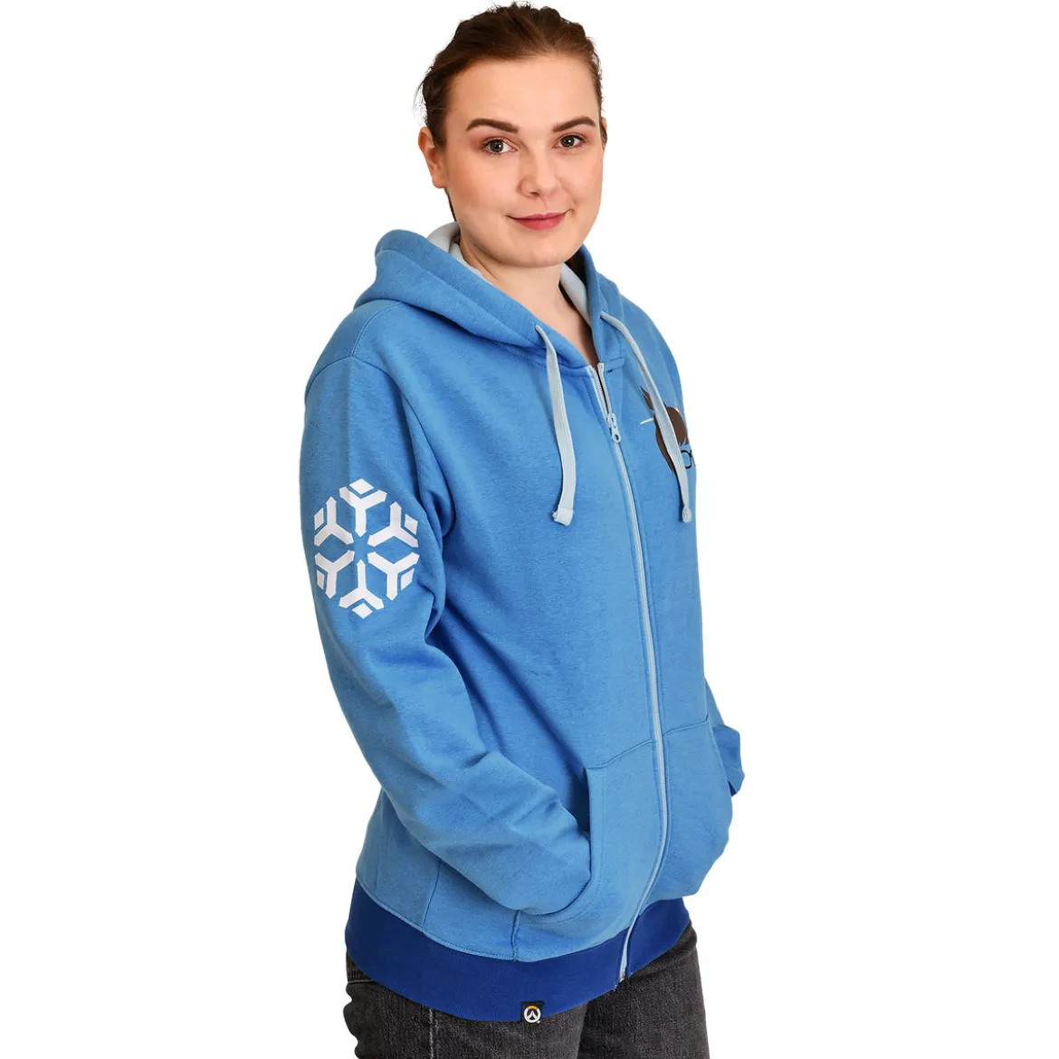 Overwatch - Mei Ultimate Kapuzenjacke blau