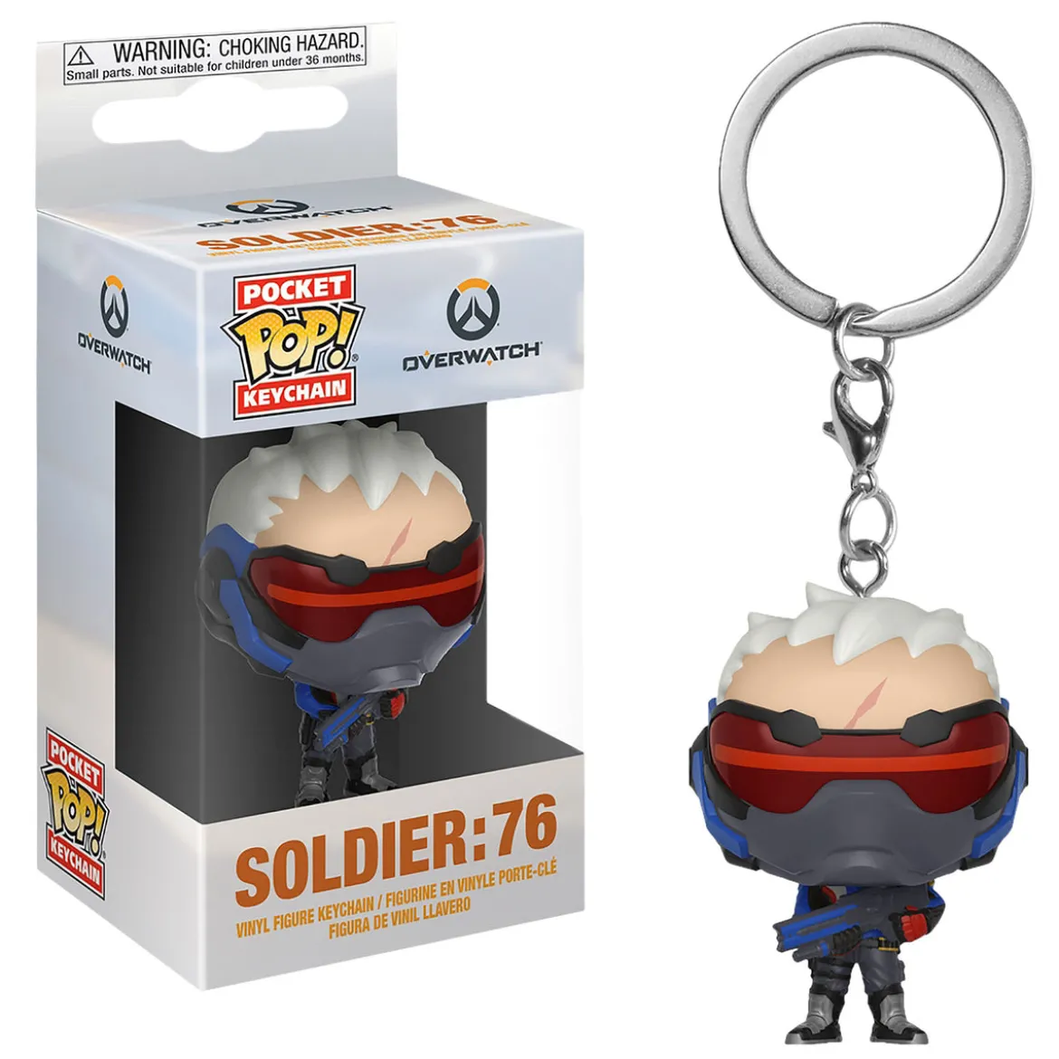 Overwatch - Soldier 76 Funko Pop Schlüsselanhänger