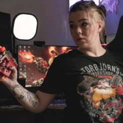 Overwatch - Torbjörns Workshop T-Shirt schwarz