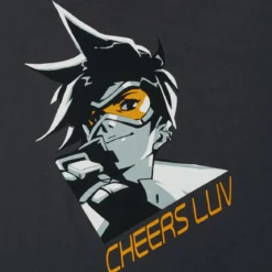 Overwatch - Tracer T-Shirt grau