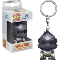 Overwatch - Winston Funko Pop Schlüsselanhänger