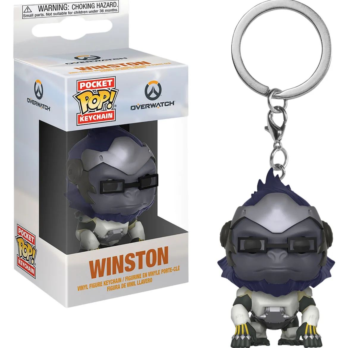 Overwatch - Winston Funko Pop Schlüsselanhänger