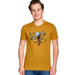 Overwatch - Zenyatta Pixel T-Shirt gelb
