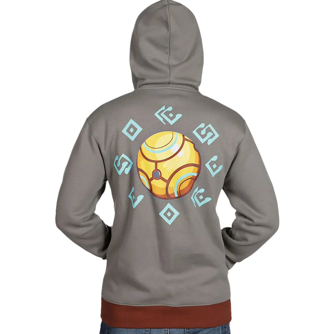 Overwatch - Zenyatta Ultimate Kapuzenjacke grau