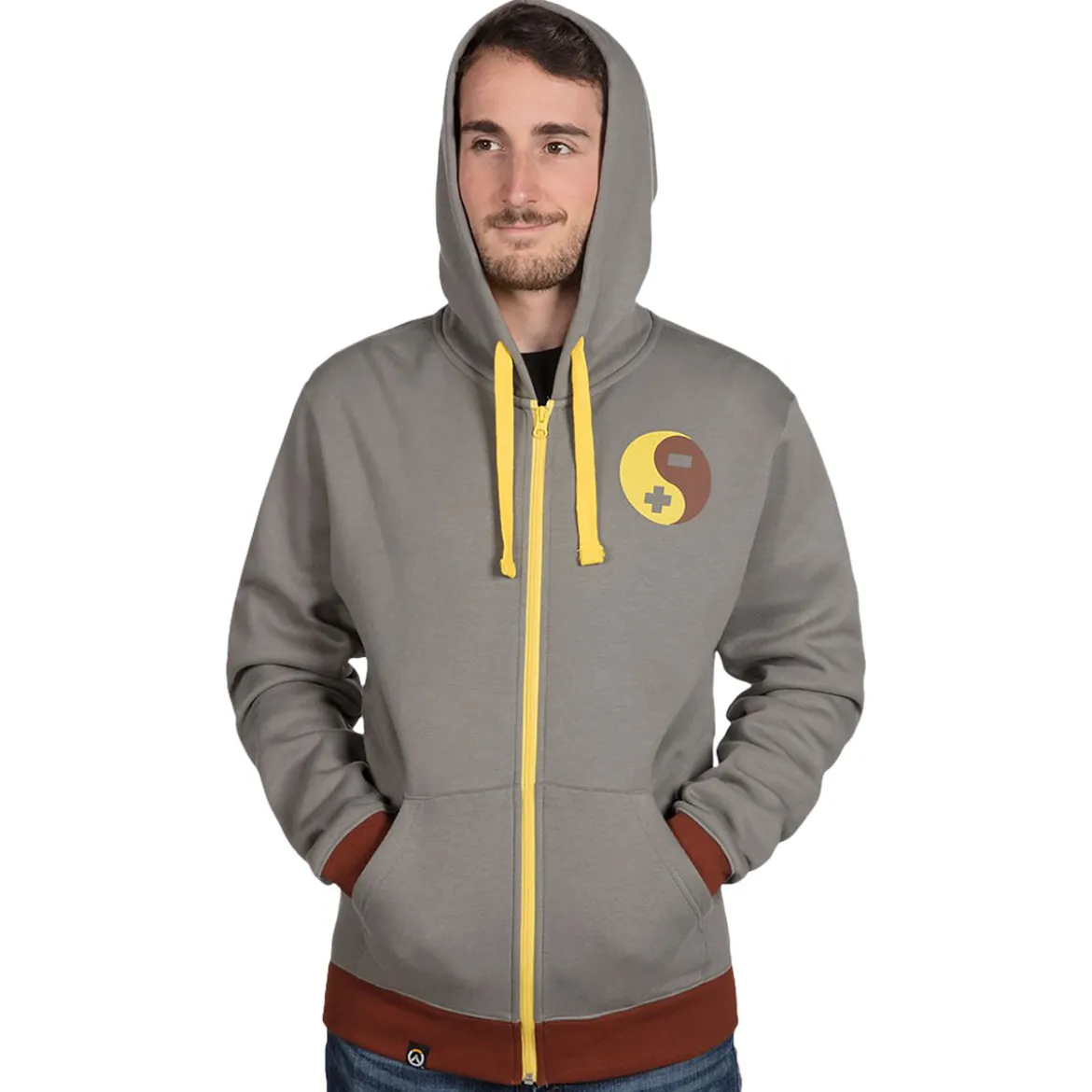 Overwatch - Zenyatta Ultimate Kapuzenjacke grau
