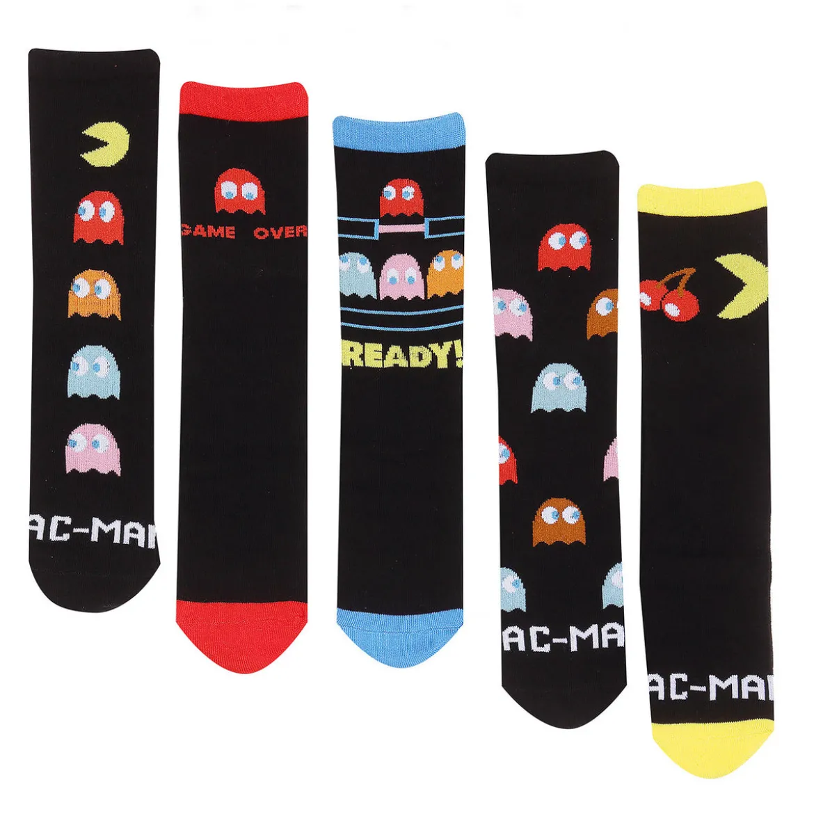 Pacman - Characters Socken 5er Set in Geschenkbox