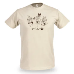 Palicos T-Shirt für Monster Hunter Fans beige