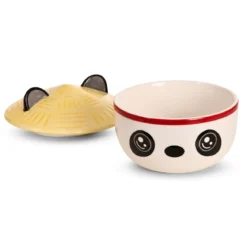 Panda Kawaii Schale mit Deckel für Anime Fans