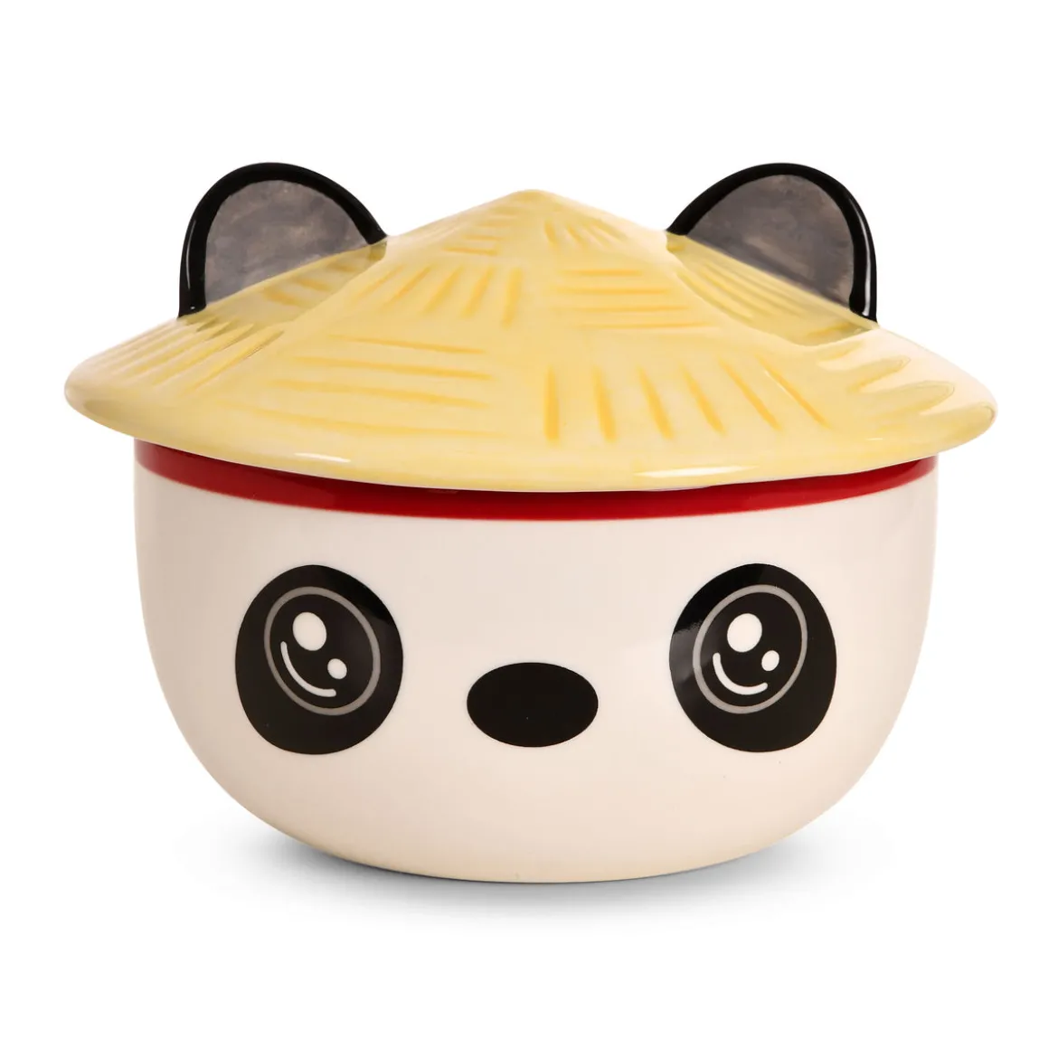 Panda Kawaii Schale mit Deckel für Anime Fans