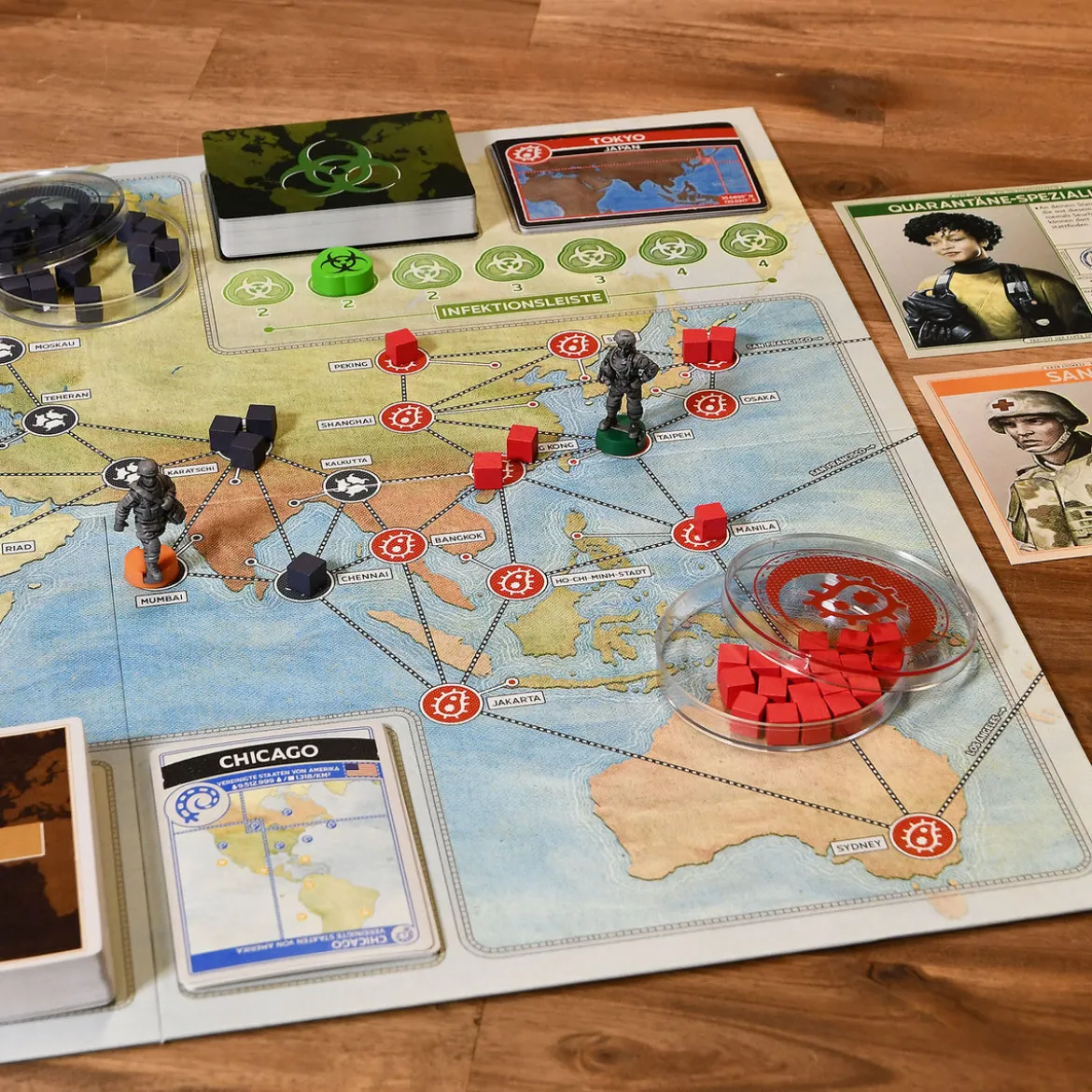 Pandemic Spiel - 10 Jahre Jubiläumsedition