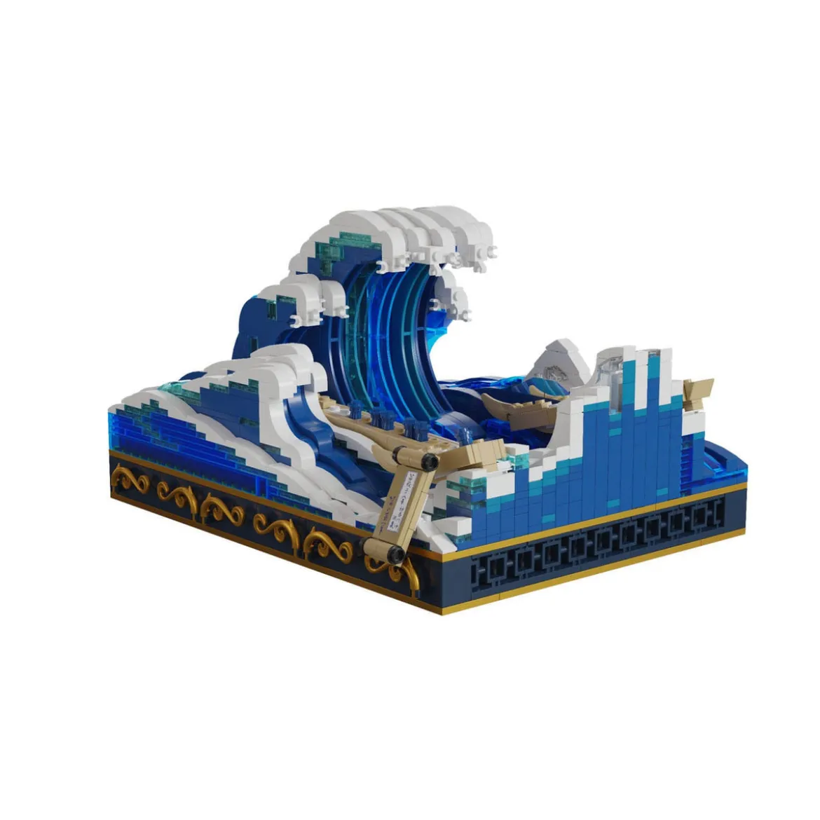 Pantasy Original Bauset The Great Wave Of Kanagawa