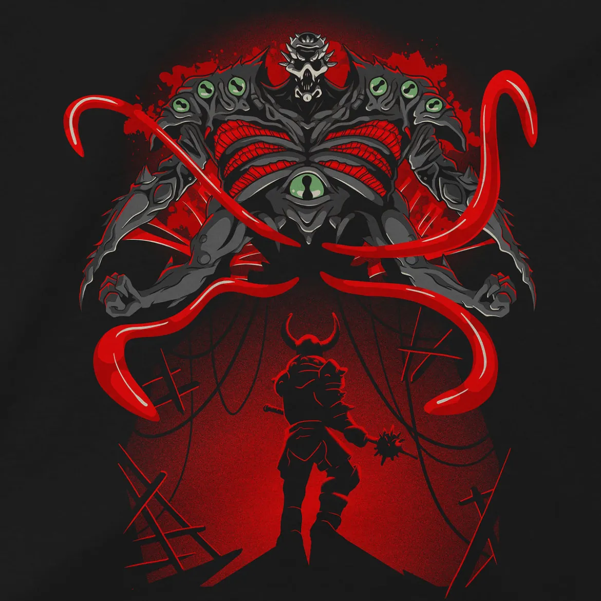Path of Exile - The Nightmare Malachai T-Shirt schwarz