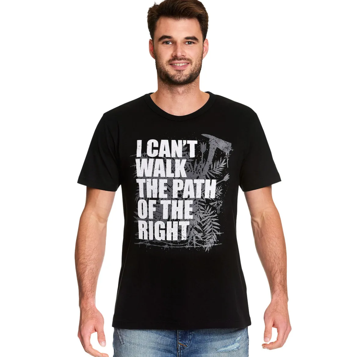 Path of the Right T-Shirt für The Last of Us Fans schwarz