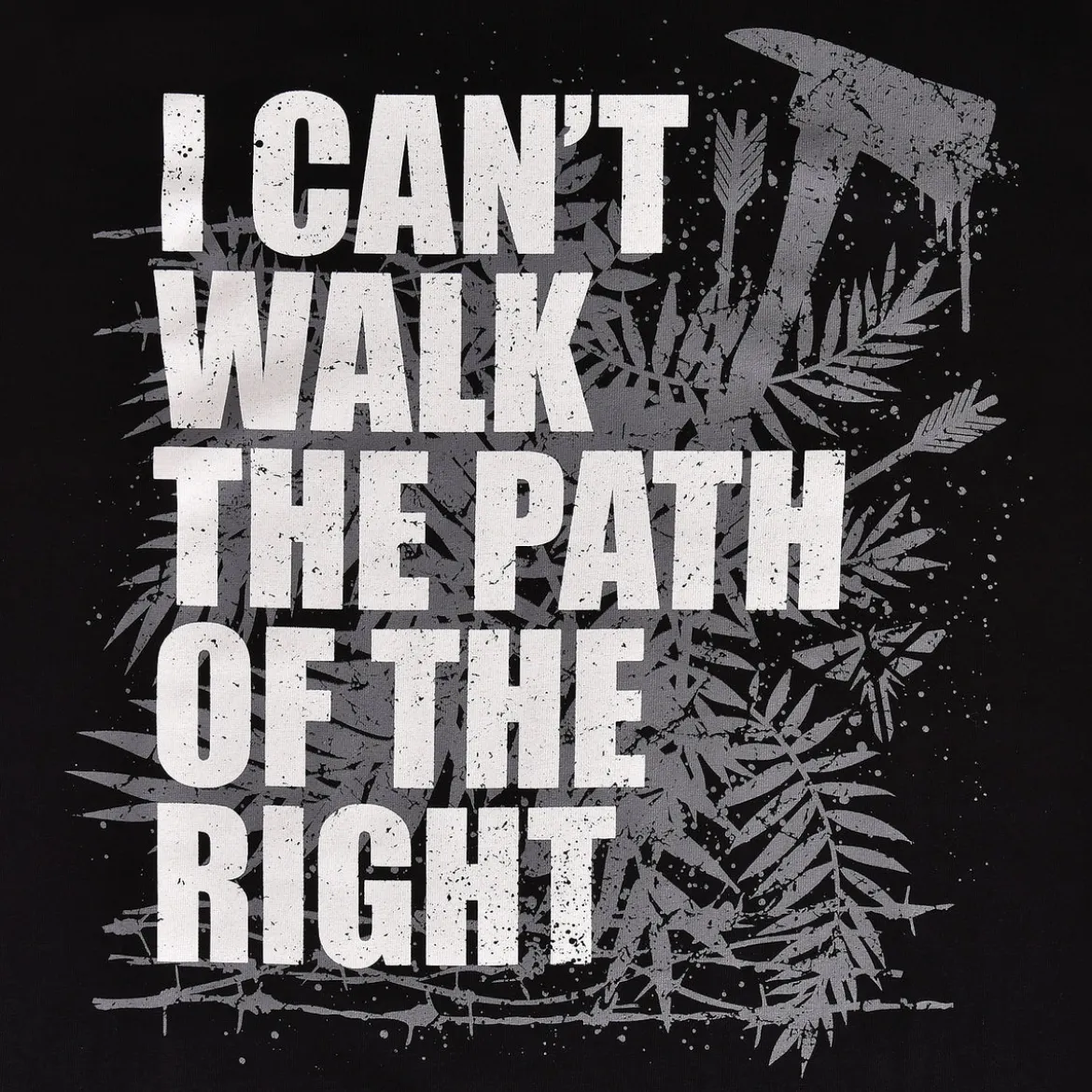 Path of the Right T-Shirt für The Last of Us Fans schwarz