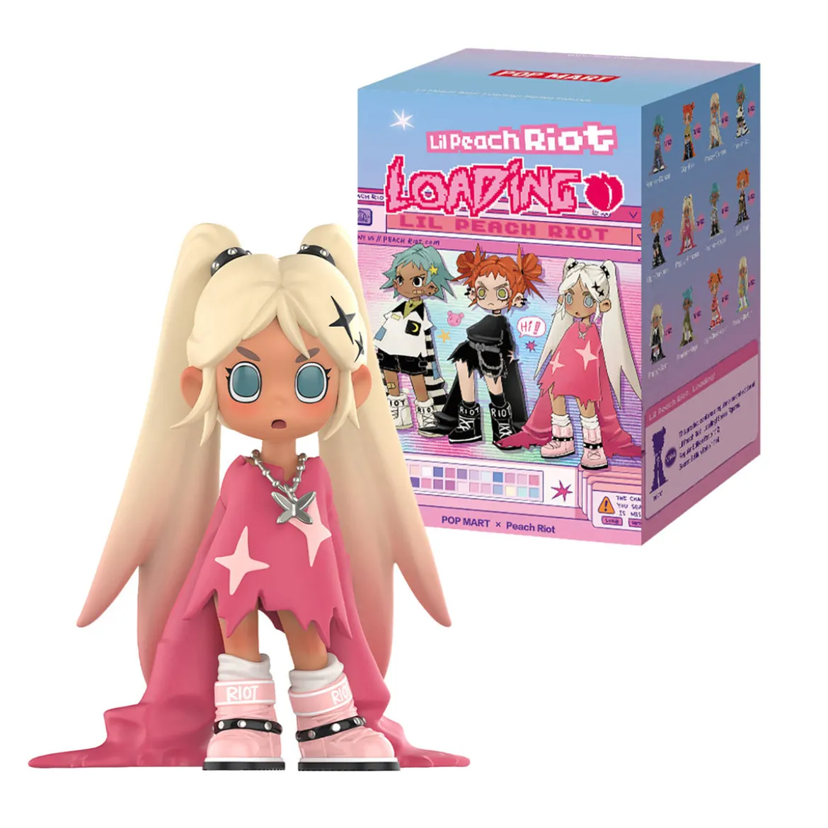 Peach Riot - Lil Loading! Series POP MART Mystery Figur